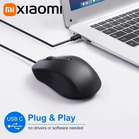 Беспроводная двухрежимная мышь Xiaomi Bluetooth 2,4G Type-C, перезаряжаемая, 1600 точек на дюйм, телефоны, планшеты, компьютеры, металлическое колесо прокрутки