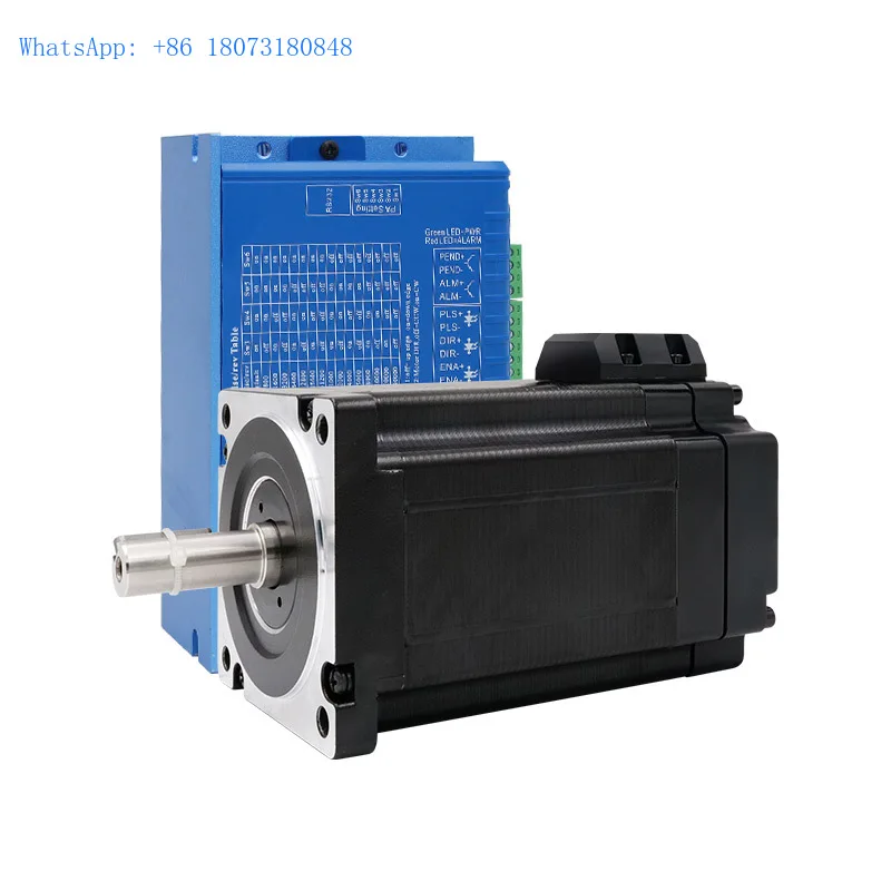 86J18118EC-1000-LS+2HSS86H Шаговый двигатель с полным замкнутым контуром и высоким крутящим