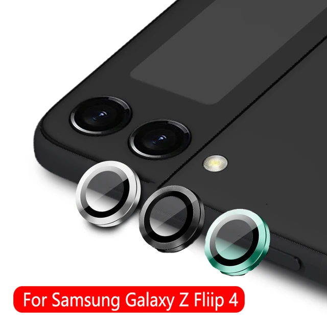 

Lens Screen Protector Metal Ring Cover For Samsung Z Flip 4 5G Back Camera Protective Film For Samsung Galaxy Z Flip4
