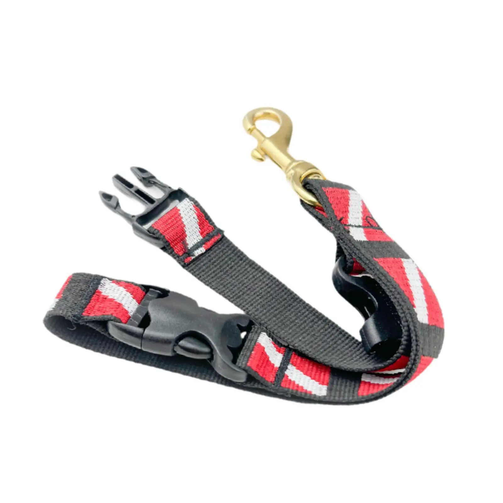 Scuba Fin &amp Mask Holder Strap with Clip Hook BC
