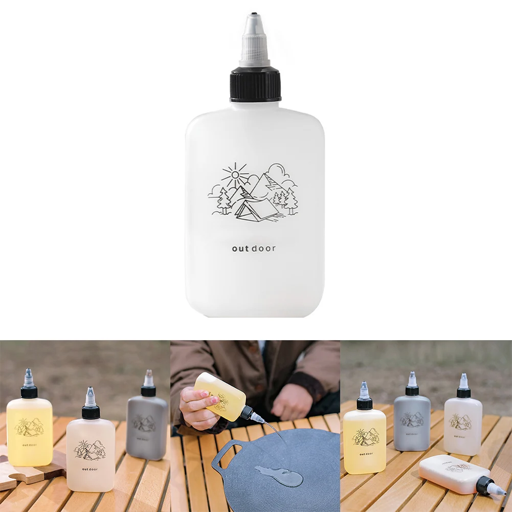 Бутылка для масла приготовления пищи на природе герметичная портативная