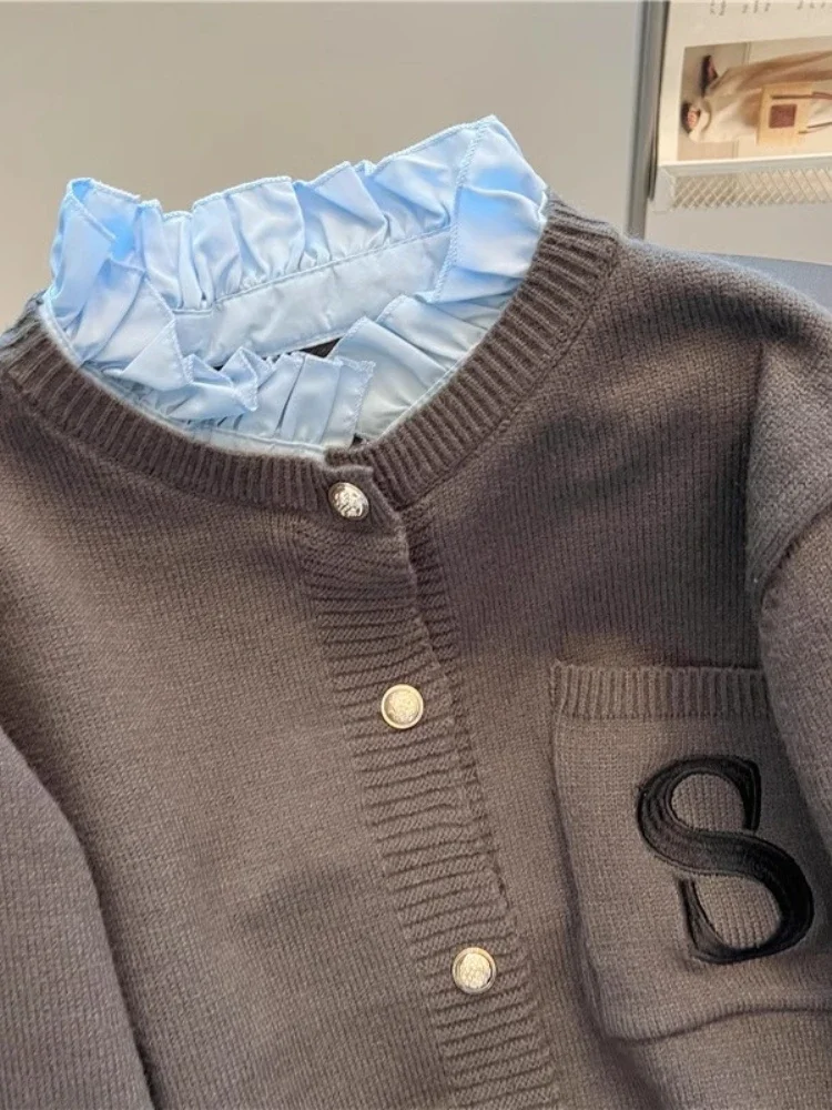 Женский вязаный кардиган цвет в ассортименте