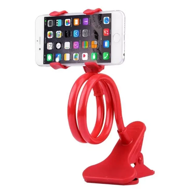 

Mobile Lazy Bracket Two Clamp Flexible Phone Stand Holder for Cellphone Support 667C