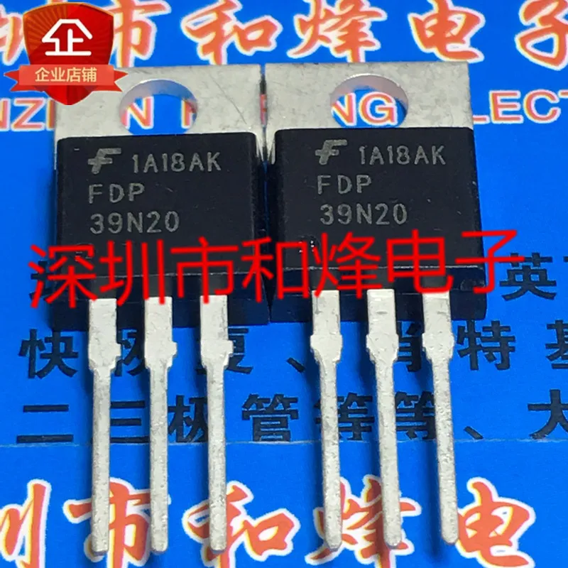 

5 шт. FDP39N20 TO-220 39A 200V