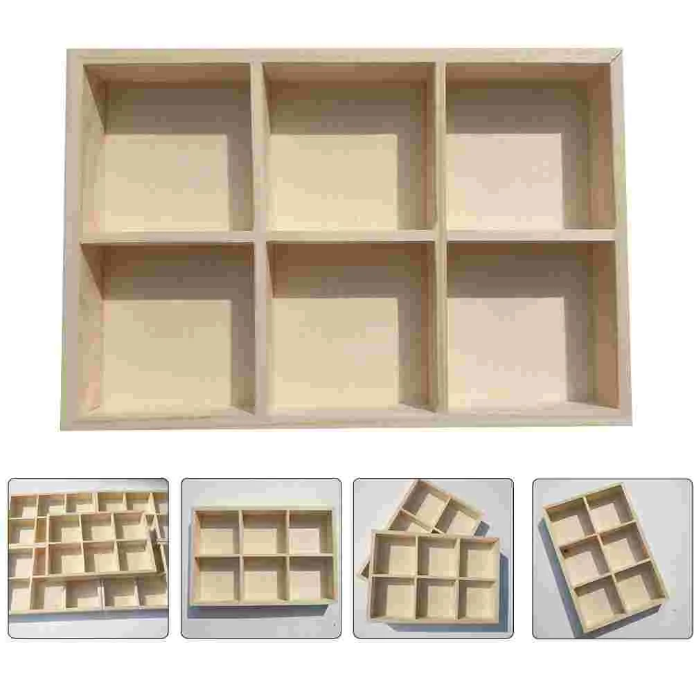 

Box Pigment Wooden Storage Painting Container Organizer Holder Empty Stickcase Tool Cabinetparts Model Bottle Ink Rack