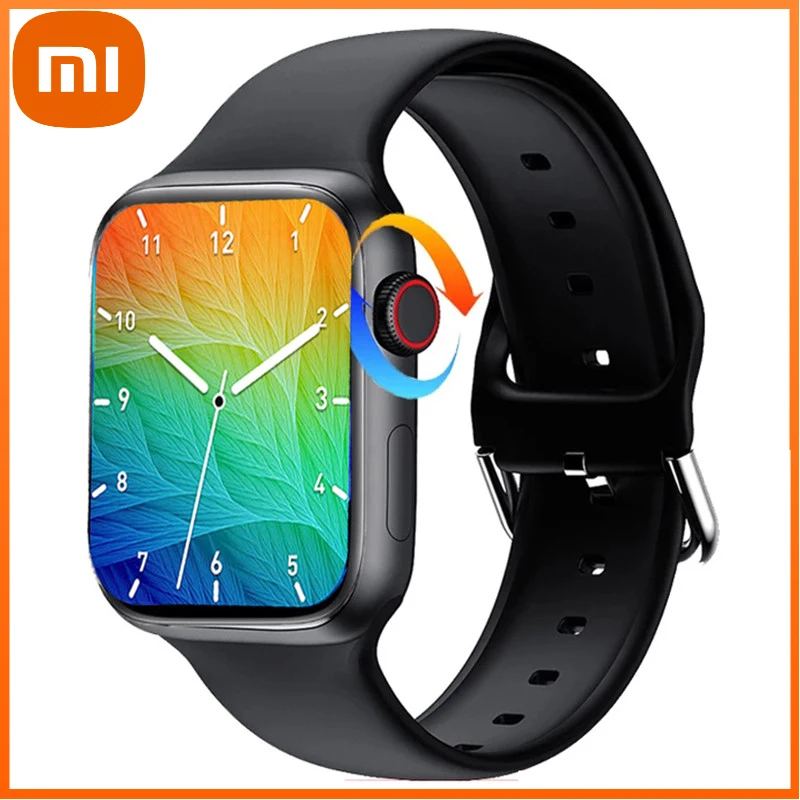 

Xiaomi SmartWatch Men 1.78inch Wireless Charging Custom Dial Smart Watch Men Women Bluetooth Call Smartwatch Women Pk HW37IWO