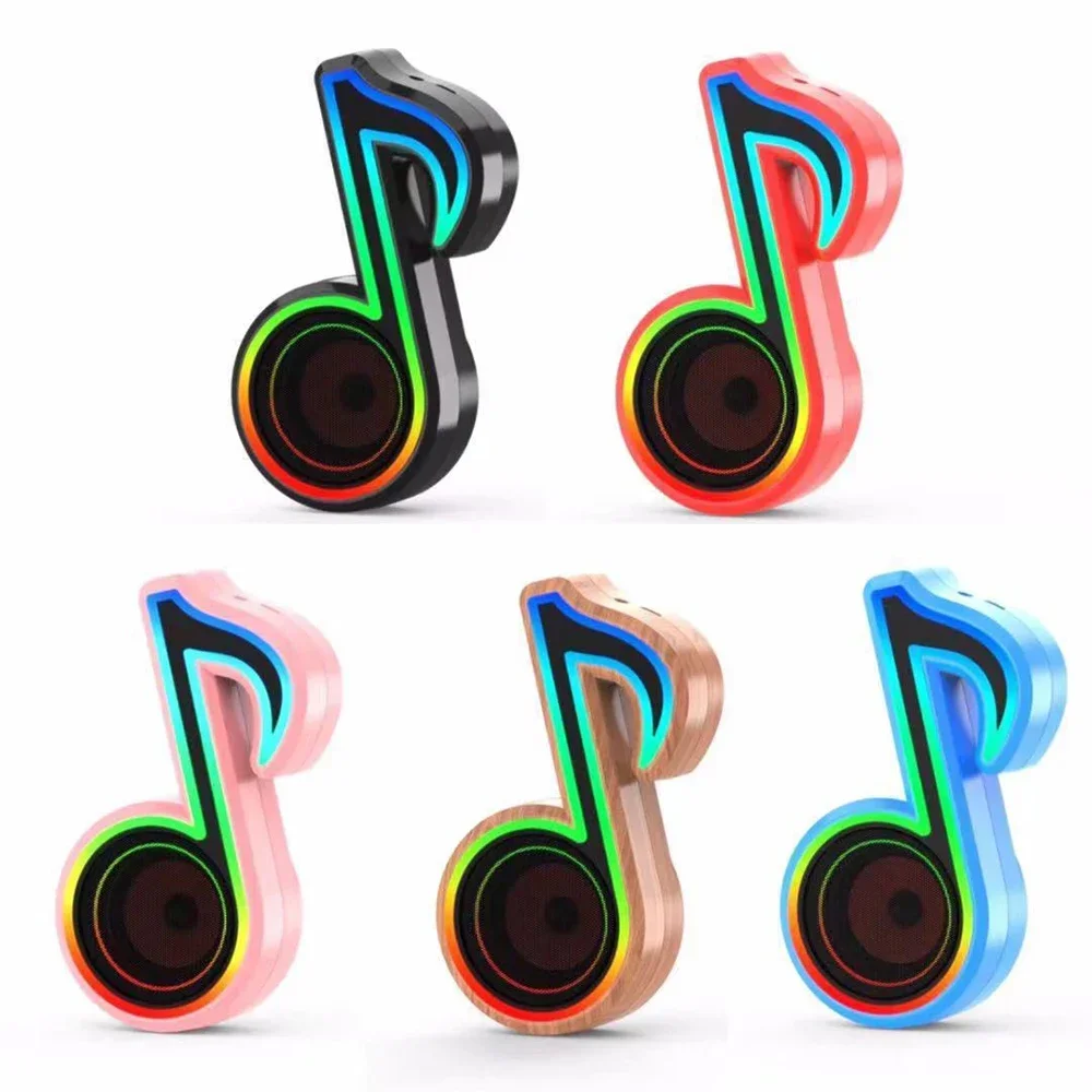 Беспроводная Bluetooth-колонка с креативным дизайном Hi-Fi стерео сабвуфер звук RGB