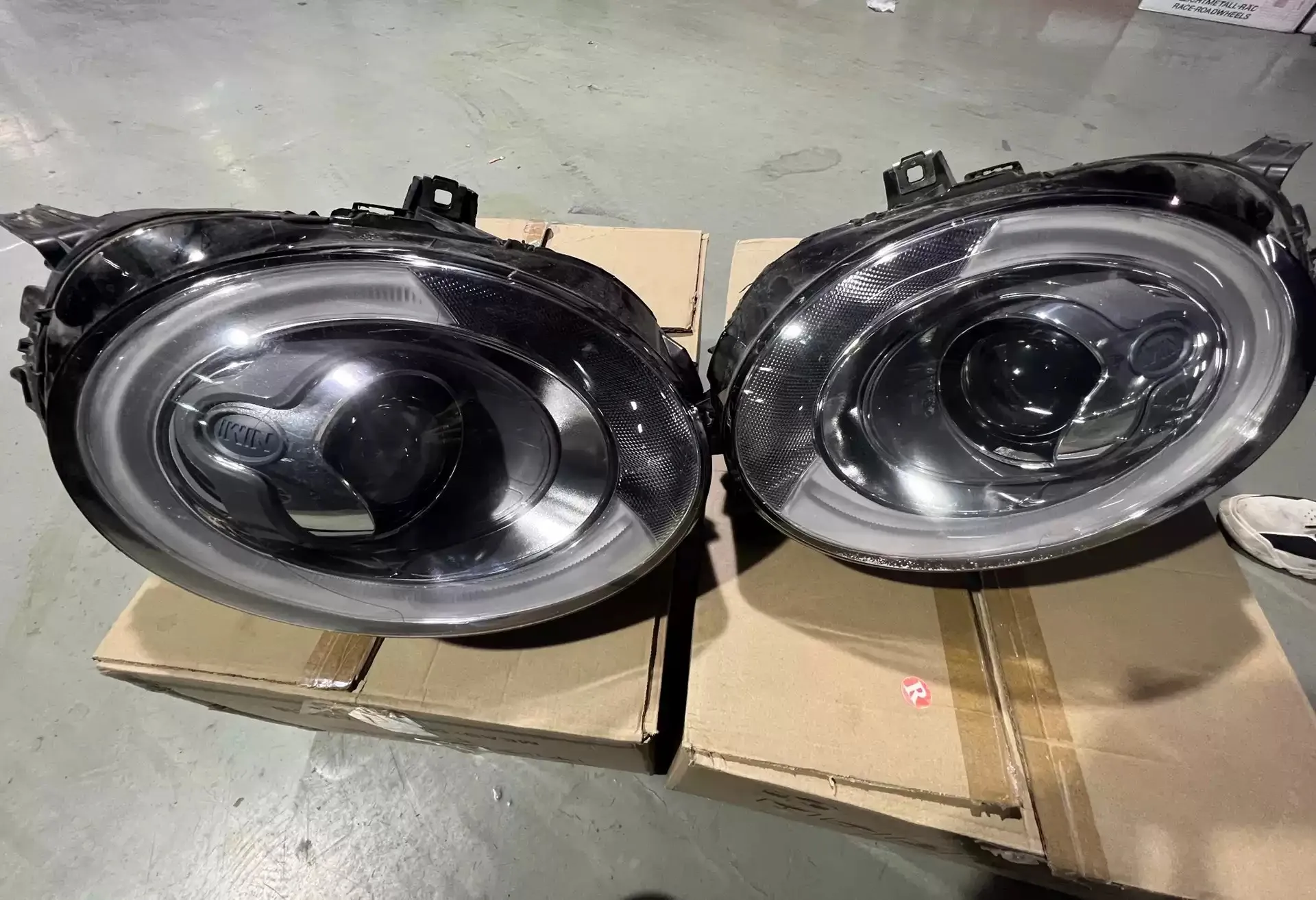 

Led Headlight Daytime Running DRL Head lamp Low High Beam Turn signal for BMW Mini F55 F56