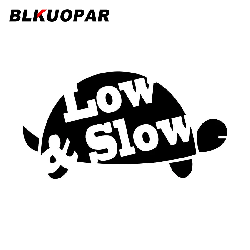 

BLKUOPAR черепаха низкая и медленная наклейка для автомобиля персональные наклейки с персонажами из мультфильмов водонепроницаемый багажник ...
