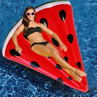 giant inflatable watermelon slice pool lounger large inflatable pool float summer fun for pool lake beach party lounge