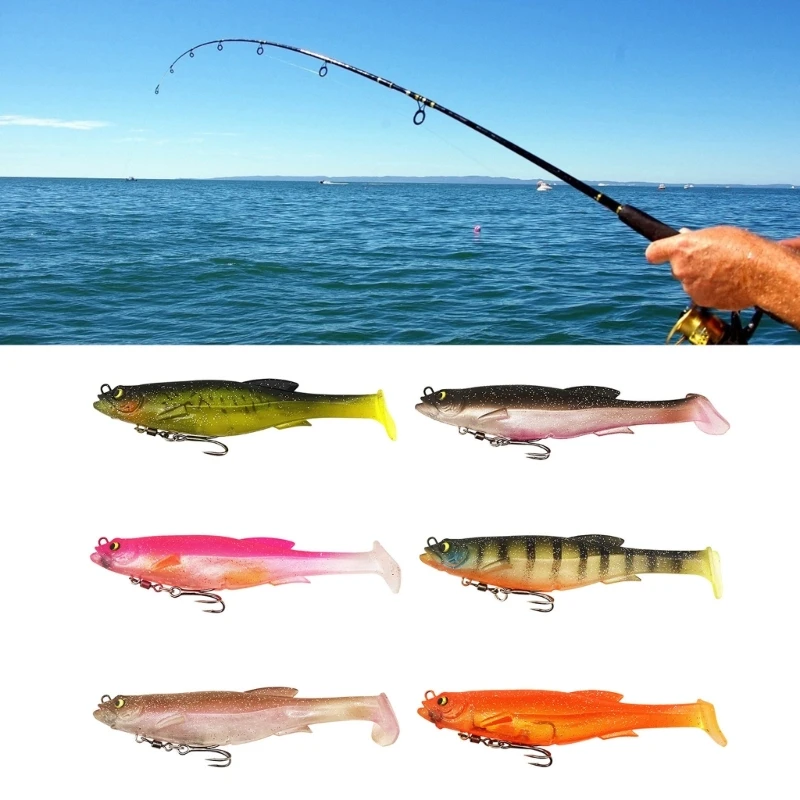 

Fishing Lure Soft Bionic-Fishing Lure Baits Sea Fish Lures Fishing Tackle 12.5cm