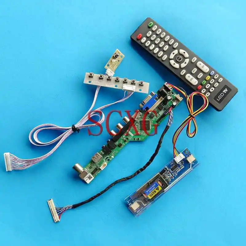 

Плата контроллера для LTM190ET01 M190EG02, 1280*1024 19 "VGA HDMI-совместимая с AV USB 2CCFL LVDS 30 Pin