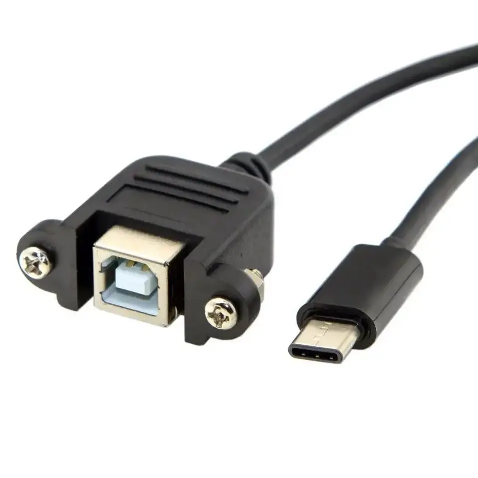 USB-C USB 3.1 Type-C папа — стандартный кабель 2.0 B типа мама для передачи данных планшетов