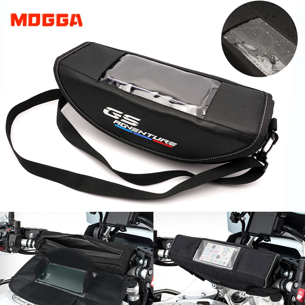 

2023 New For BMW R1200 R1250 F700 F750 F800 F850 F 750 850 GS Adventure Handlebar Travel Bag Phone Navigation Storage Saddle Bag