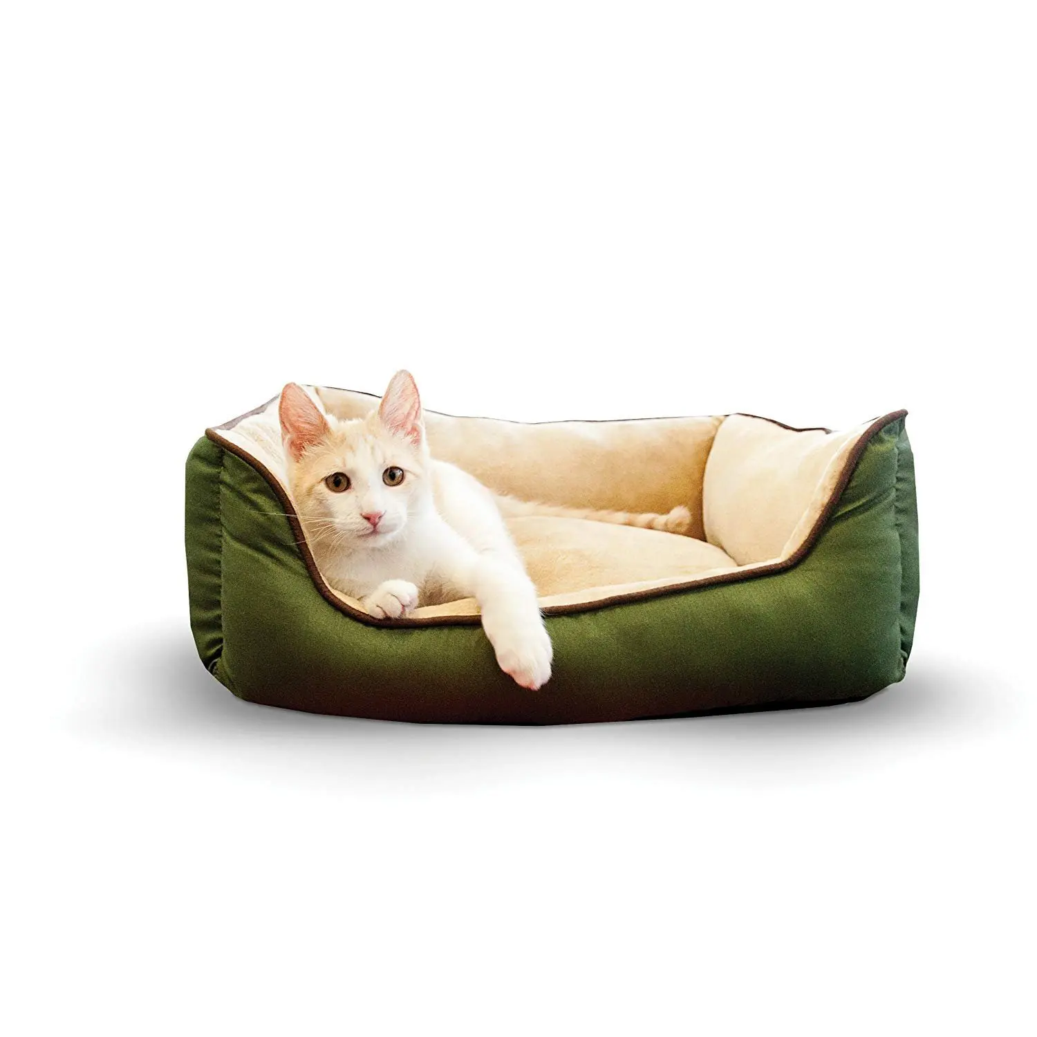 

Lounge Sleeper Pet Cat Bed, Sage