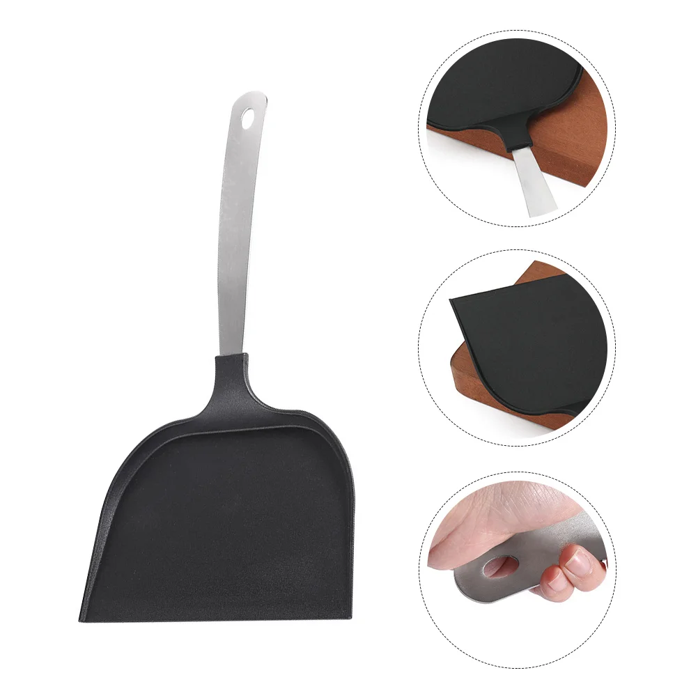 

Kitchen Cooking Spatula Frying Food Restaurant Cooking (Black) Silicone tools