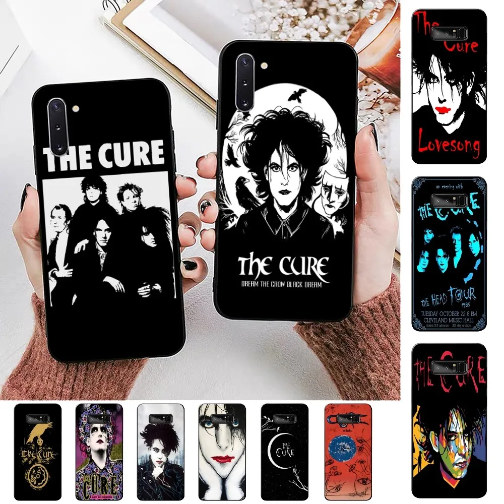 The C-Cure Robert Smith Phone Case For Samsung Note 8 9 10 20 Pro Plus Lite M 11 30 21 31 51 A 22 42 02 03