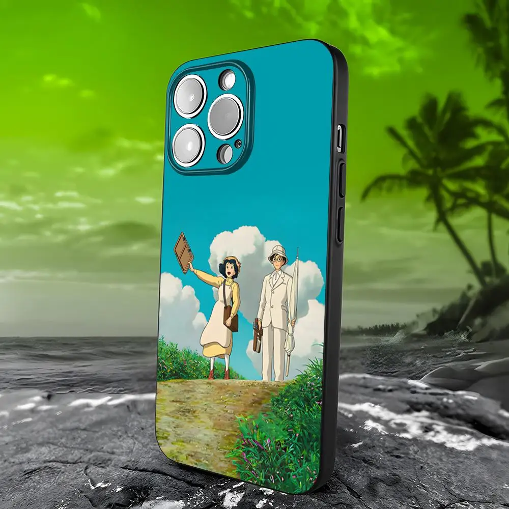 Чехол для телефона с изображением аниме The Wind Rises IPhone 15 16 13 Pro Max 14 12 11 Xr X 8 7 6 Plus