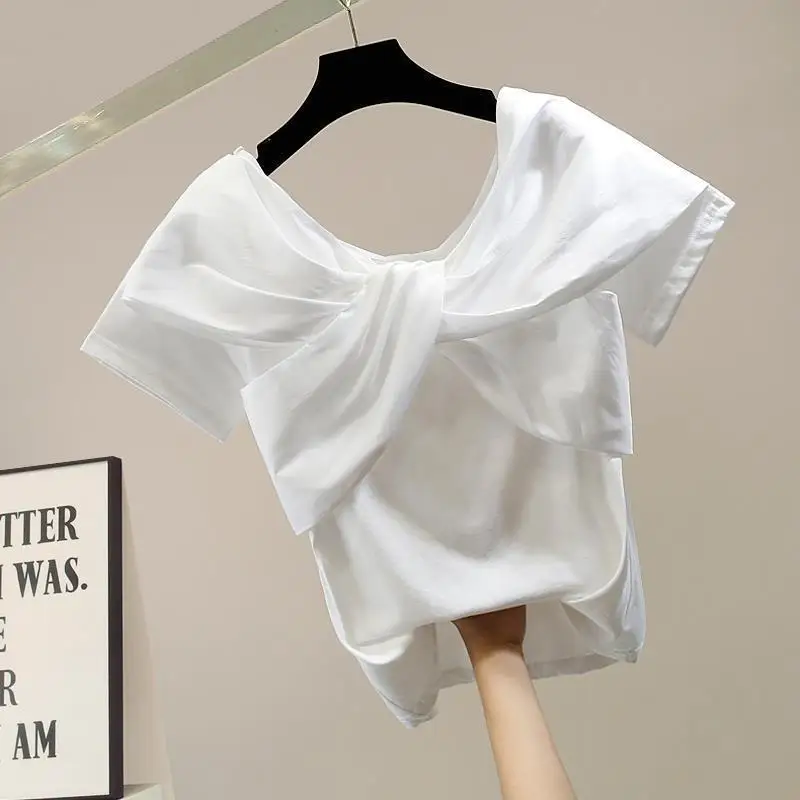 

Maternity Short Sleeve T-Shirt Summer New White