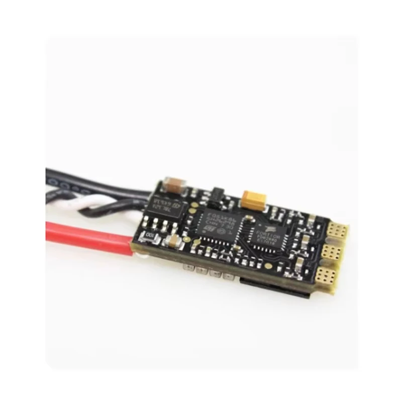 Фото HAKRC 35A BLHeli_32 Dshot1200 2-5S LIPO Бесщеточный ESC Встроенный светодиод для гоночного дрона RC FPV №4