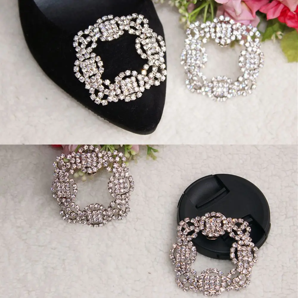 

Rhinestone High Heel Brooch Bride Accessories Shiny Clips Charm Buckle Wedding Shoes Decorations Crystal Shoes Clip