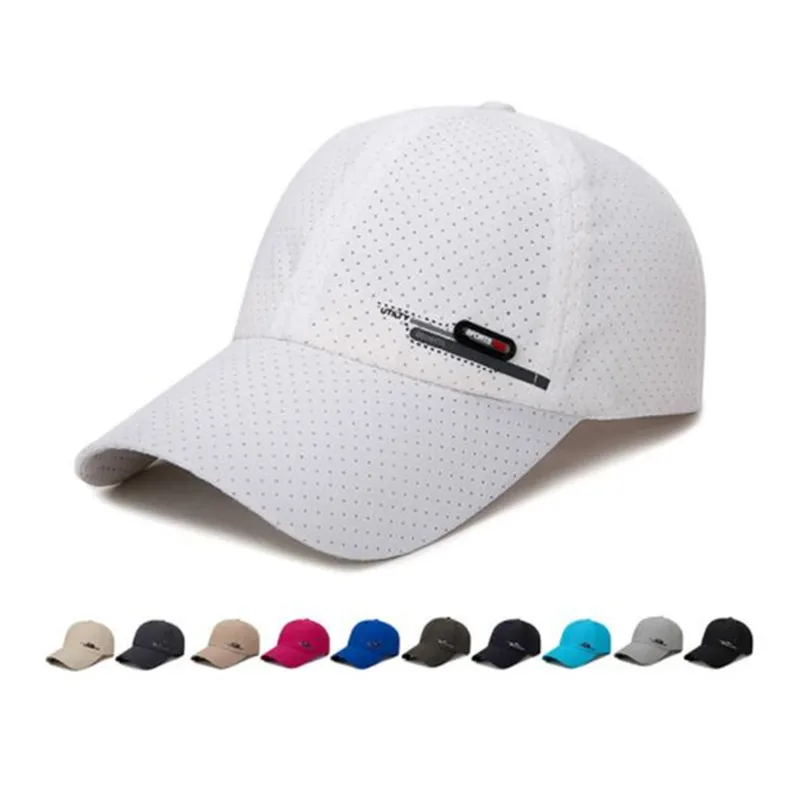 

Fashion Outdoor Breathable Perforated Quick Drying Sun Hat Baseball Dicer Cycling Tour Men And Women Sports Dicer