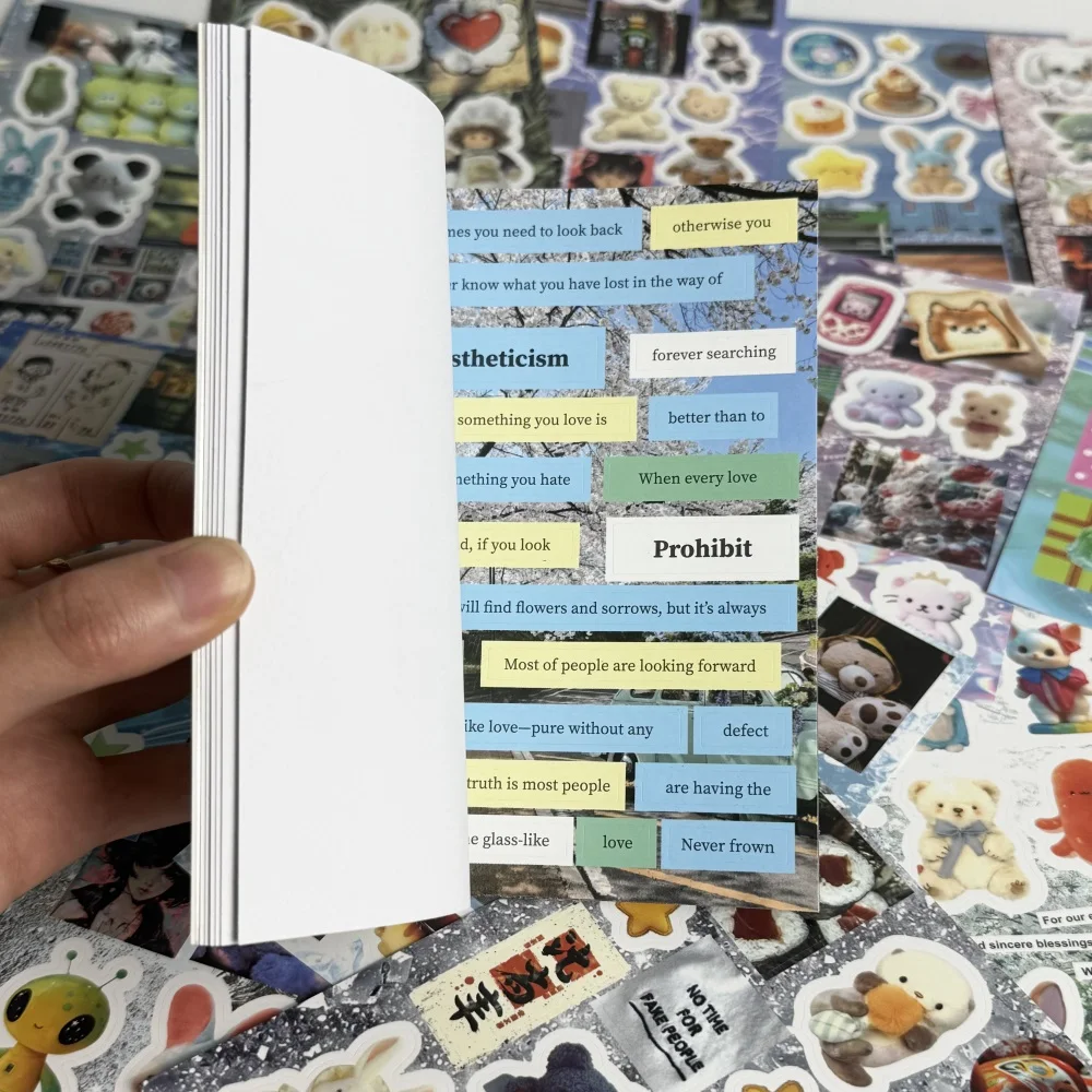

20 шт., мультяшная высеченная наклейка, книжный журнал, декоративная наклейка для скрапбукинга «сделай сам», ноутбук, студенческий справочник, канцелярские наклейки, подарок