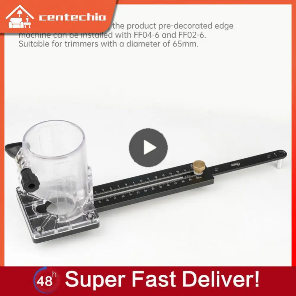 

Edge Guide Positioning Cutting Board Tools Wood Router Milling Circle Slotting Trimming Machine 6-60cm Circle Milling Groove