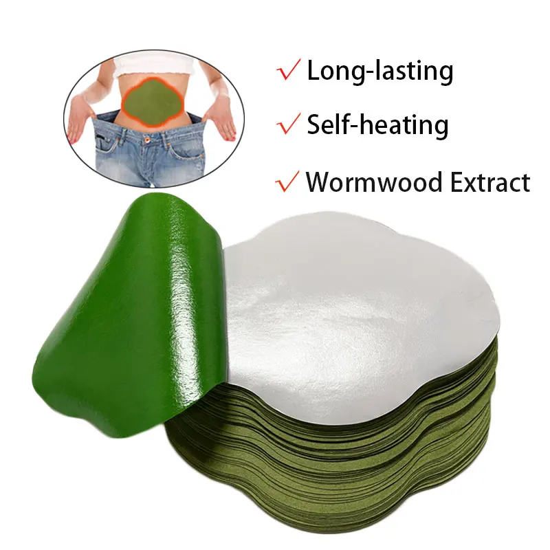 6 шт. тонкий пластырь для похудения наклейка на пупок из теплого дерева продукт