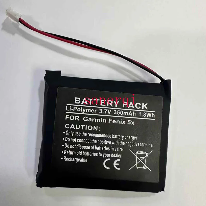10 шт. Сменный аккумулятор для часов 361-00098-00 Garmin Fenix 5X сменный