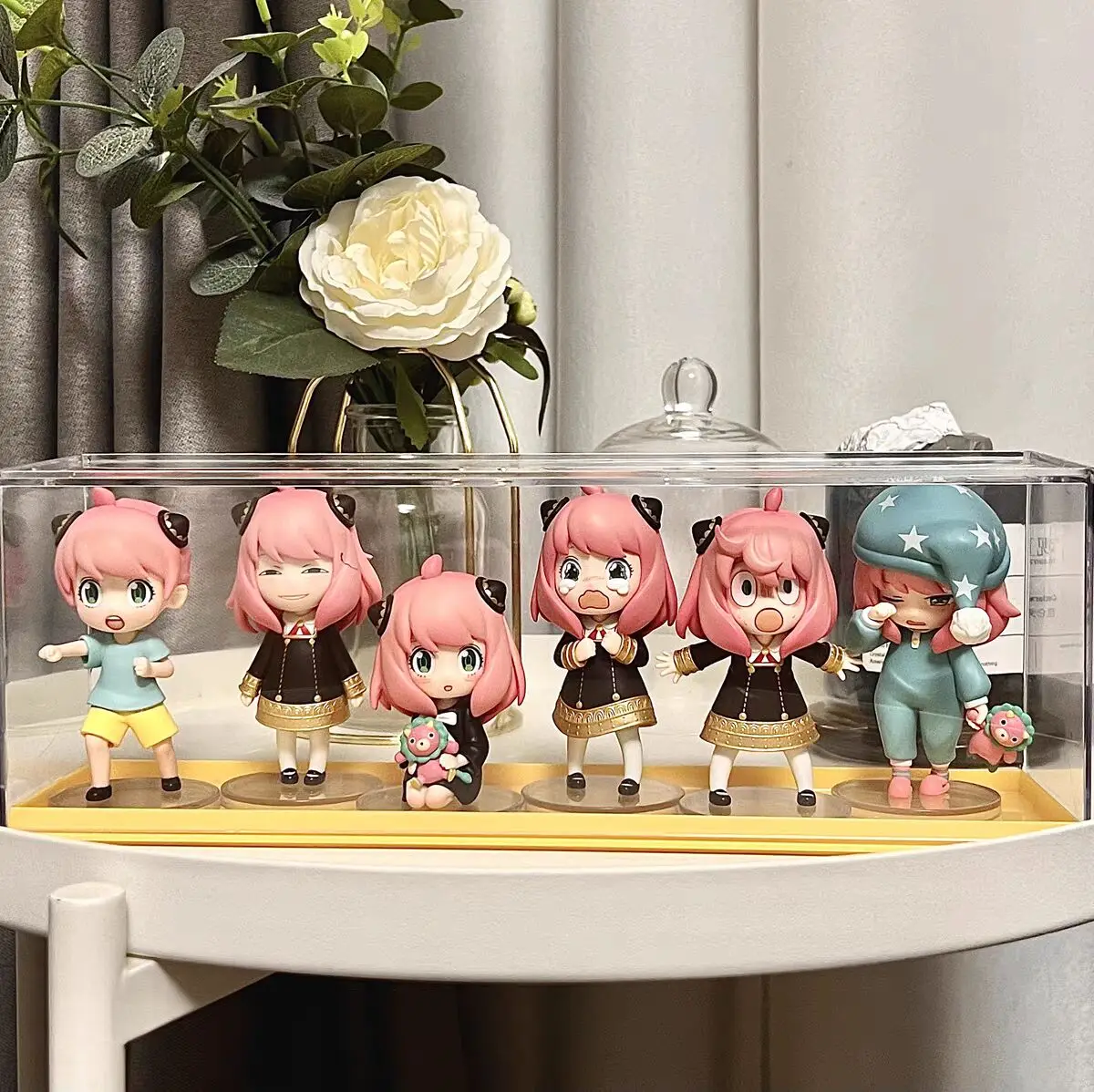 

Шпионская X семья Anya ежедневная серия глухая коробка Аниме Фигурка Caja Ciega загадка коробка мультяшная Модель Кукла Детская игрушка подарок