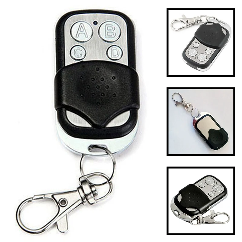

315MHZ Wireless Copy Remote Control Clone Keychain Four-button Garage Door Remote Control Clone Copyer