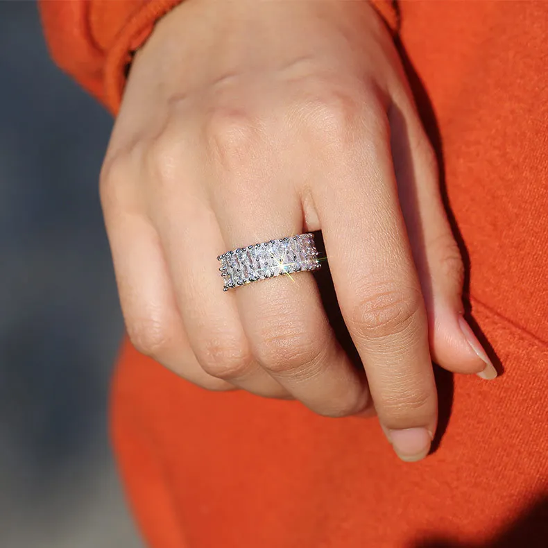 

Fashion Style Hot Selling New Drop-shaped Zircon Trend Ring Accessories