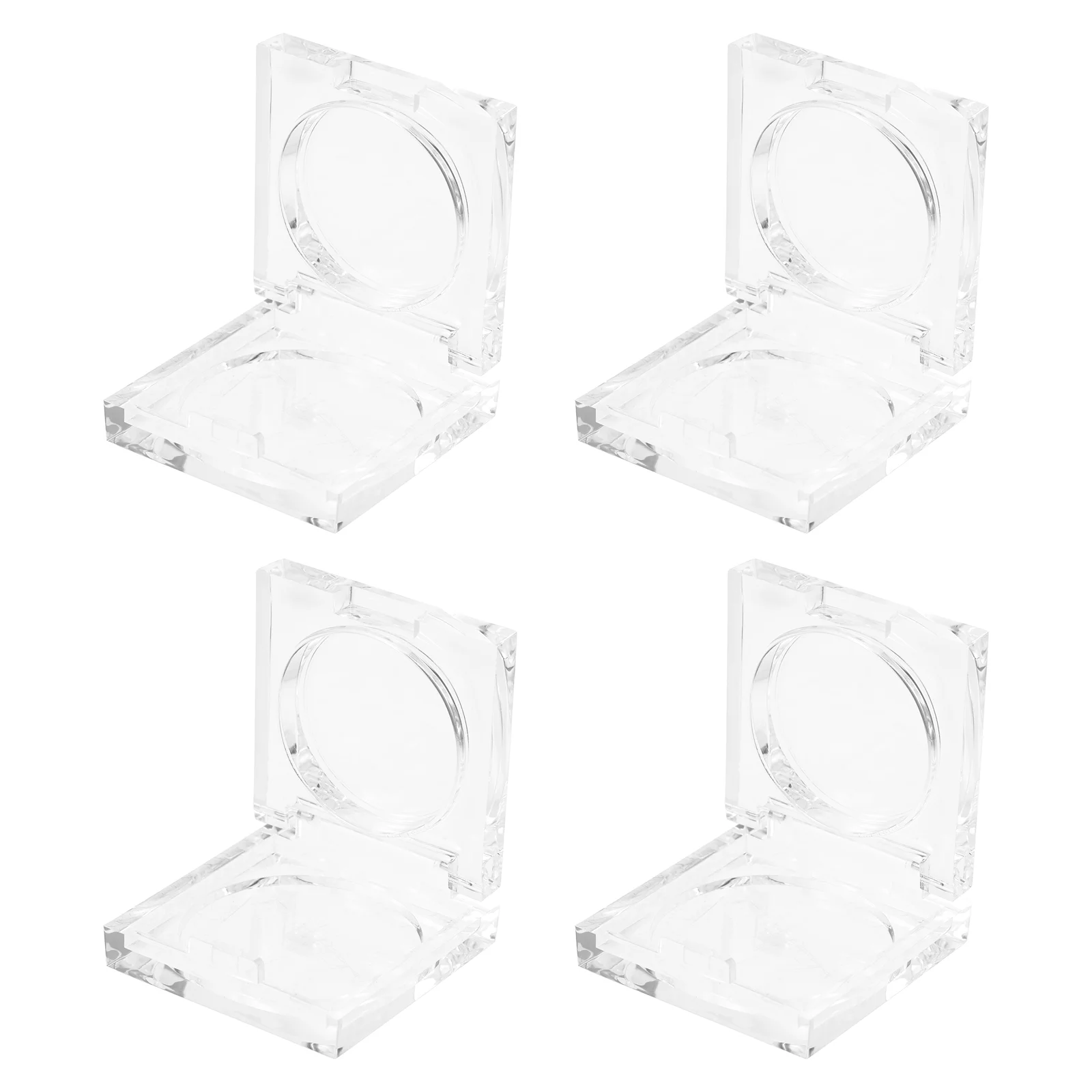 

Empty Eyeshadow Box Makeup Case Container Cases Storage Sub Blush Holder Sample Highlighter Lipstick Refillable Containers Pans