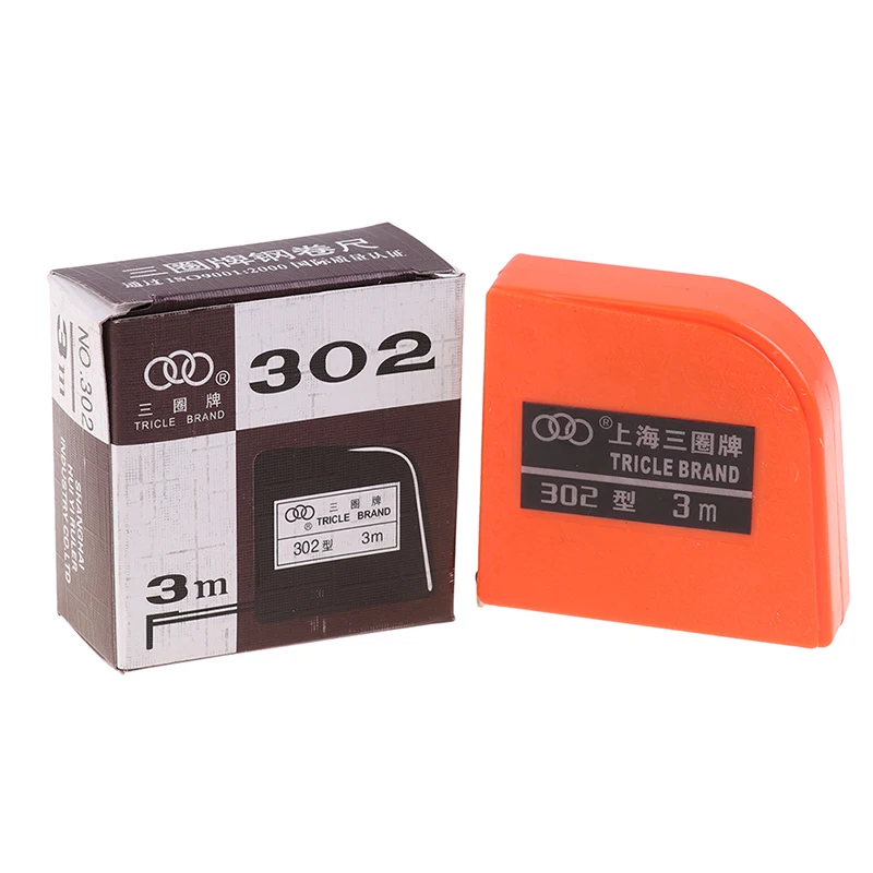 

Измерительная рулетка 3 м, Метрическая стальная измерительная линейка, измерительный инструмент расстояния, измеритель, линейка, стальная ...