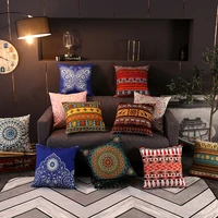 multicolor mandala cushion cover bohemian home decor pillow covers decorative throw pillow for sofa cushions for decor houseware