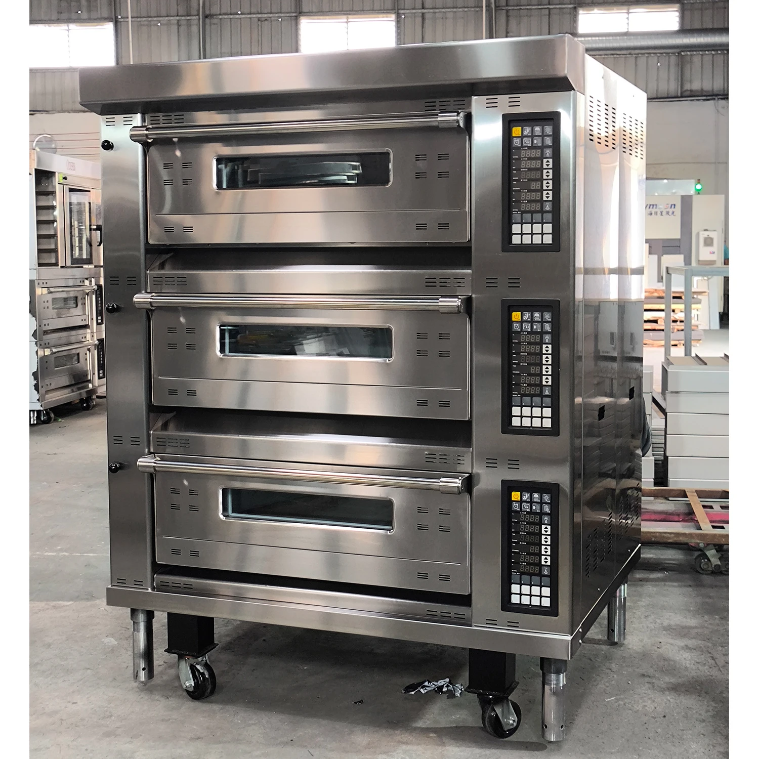 Фото Печь конвекционная FOODLINE на заказ, новая, с 1, 2, 3 уровнями и 2, 4, 6, 9 противнями для выпечки хлеба, печенья, пиццы и багетов №3