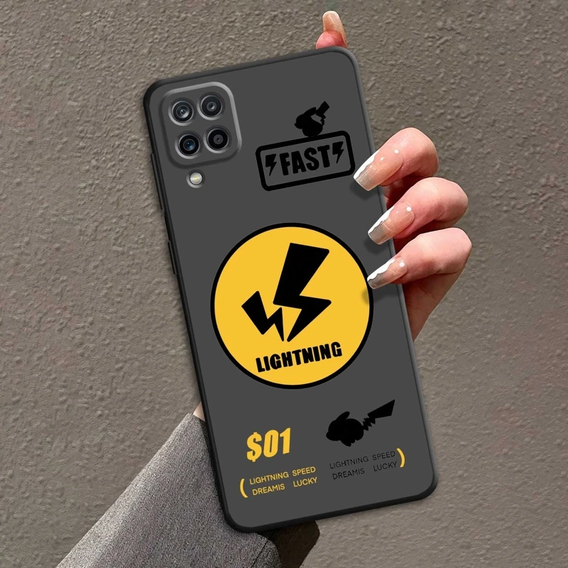

Милый простой чехол для телефона Pokemon Pikachu для Samsung A50 A04 A10 A70 A03 A20e A12 A13 4G 5G A02s A40 A03s A14 A30 A11 A03