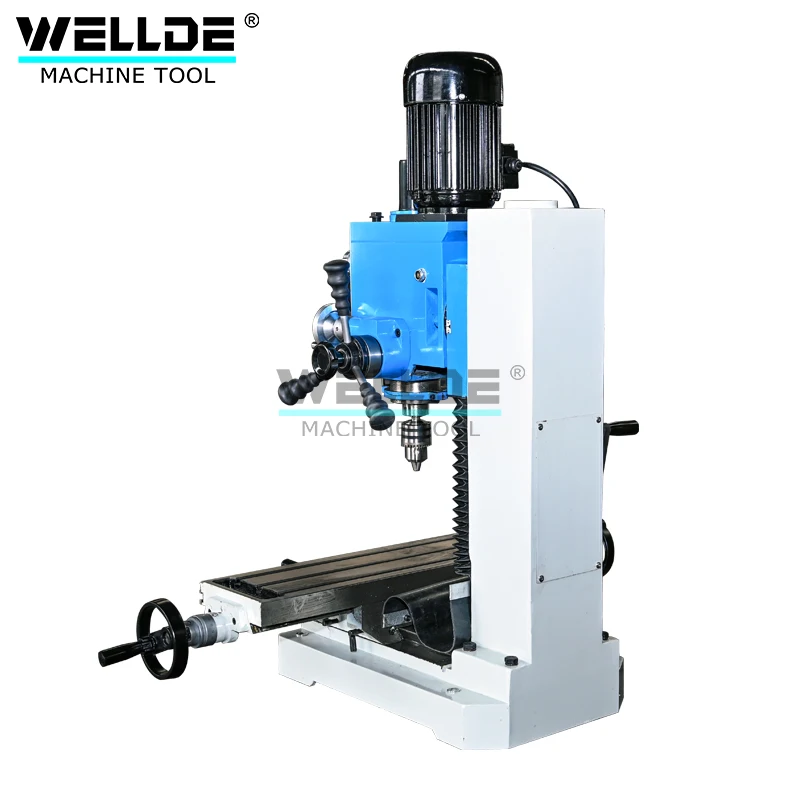 WELLDE Zx32g Сверлильный и фрезерный станок по металлу Вертикальный сверлильный с П