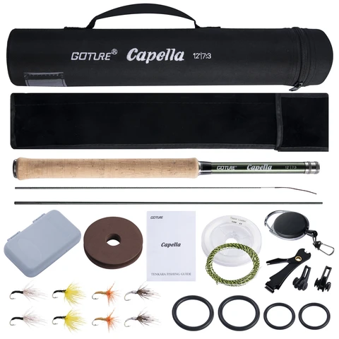 Goture Удочка для нахлыста Tenkara 12 футов