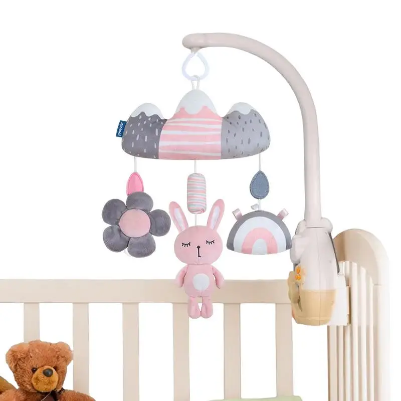 

Мягкие плюшевые подвесные погремушки для детской коляски, игрушки для новорожденных, детское автокресло, коляска, цветные сенсорные игрушки для младенцев с колокольчиком