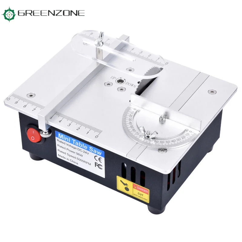 

96W Mini Multifunctional Table Saw Electric Desktop Saws Small Household DIY Tool Woodworking Lathe
