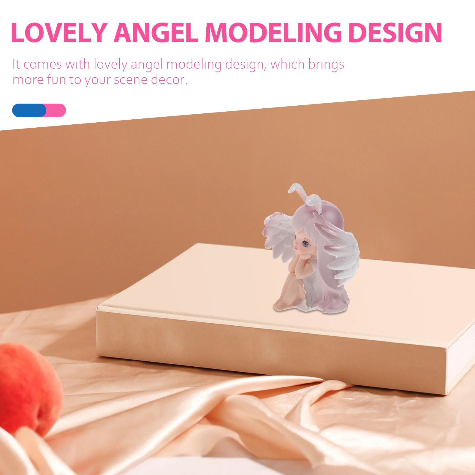 Маленькие ангелочки украшения для запеченного торта комнаты рабочего стола
