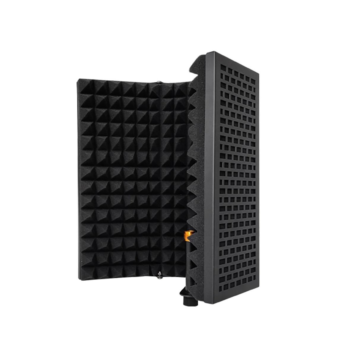 

Портативный Настольный звукопоглощающий Поролоновый отражающий фильтр для микрофона звукоизоляционное оборудование для звукозаписи 3 Панель