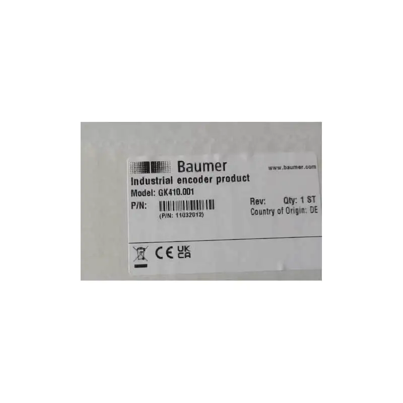 Фото GK410.001 Швейцарский кодировщик Baumer, происхождение в Германии, совершенно новый оригинальный и подлинный №2