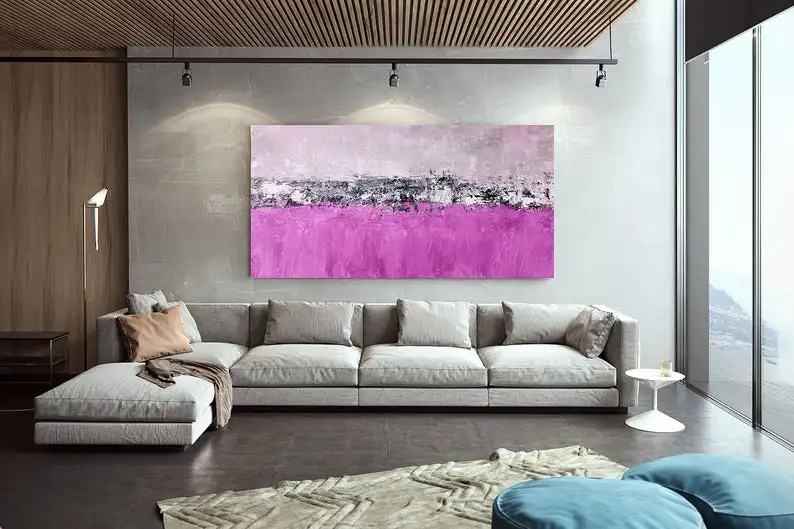 

Hand Painted Oil Painting On Canvas Extra Large Painting Large Interior Art Square Painting Home Decoration Frameless