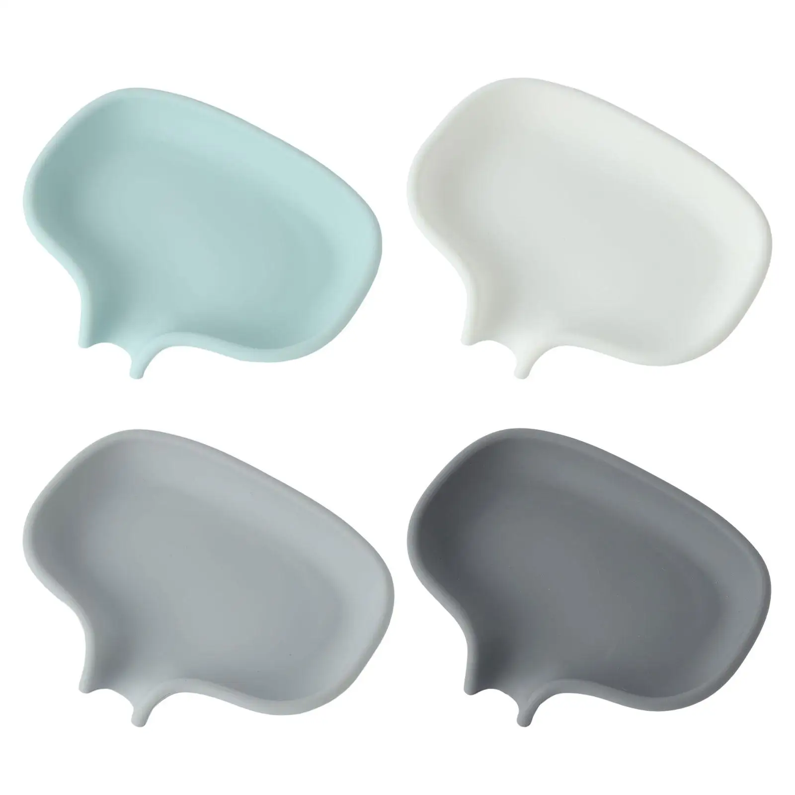 

Creative Soap Dish Soap Holder Self Draining Easy to Clean Soap Storage Rack Soap Tray for Shower Kitchen Bathroom Hotel Decor