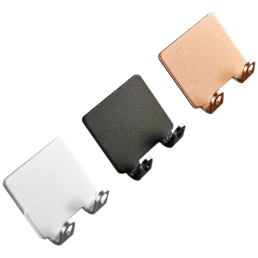 

3pcs Metal Wall Hooks Hanging Hook Bathroom Wall Hook Towel Hook Coat Hanger Hook