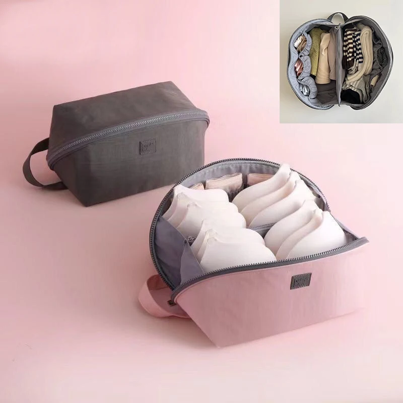 

Portable Outdoor Travel Storage Bag For Bra Underwear Socks Large Capacity Clothes Compartment Box Luggage Divider Organizer 1PC