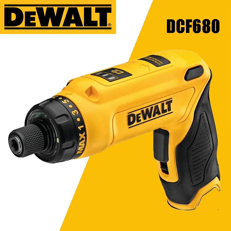 Складная электрическая отвертка DEWALT DCF680 7 2 в литиевая батарея бытовые